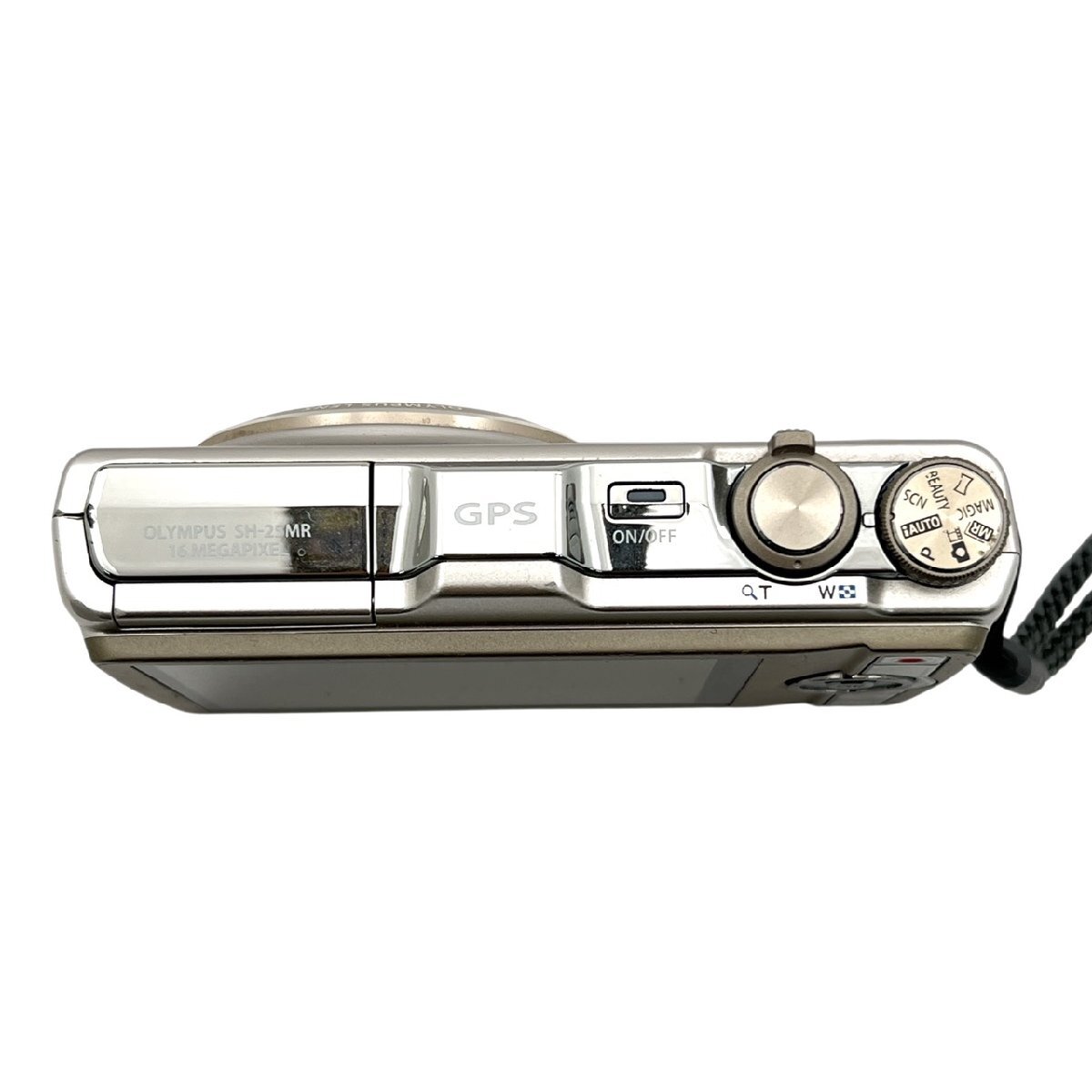 1円スタート OLYMPUS オリンパス SH-25MR コンパクトデジタルカメラ 12.5X 4.2-52.5mm 1:3.0-5.9 シルバー デジカメ 動作未確認_画像5