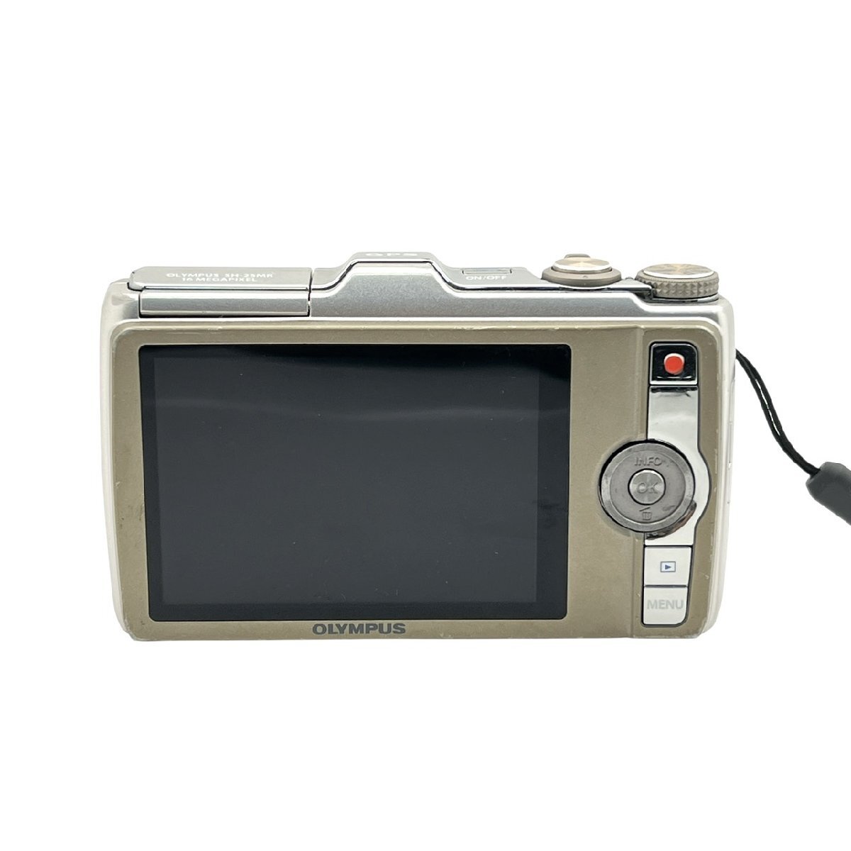 1円スタート OLYMPUS オリンパス SH-25MR コンパクトデジタルカメラ 12.5X 4.2-52.5mm 1:3.0-5.9 シルバー デジカメ 動作未確認_画像2
