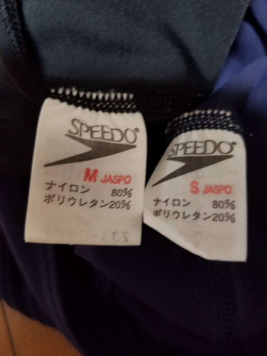 номер seven чай nM,S размер SPEEDO чёрный темно-синий серия плавание купальный костюм 2 шт. комплект б/у