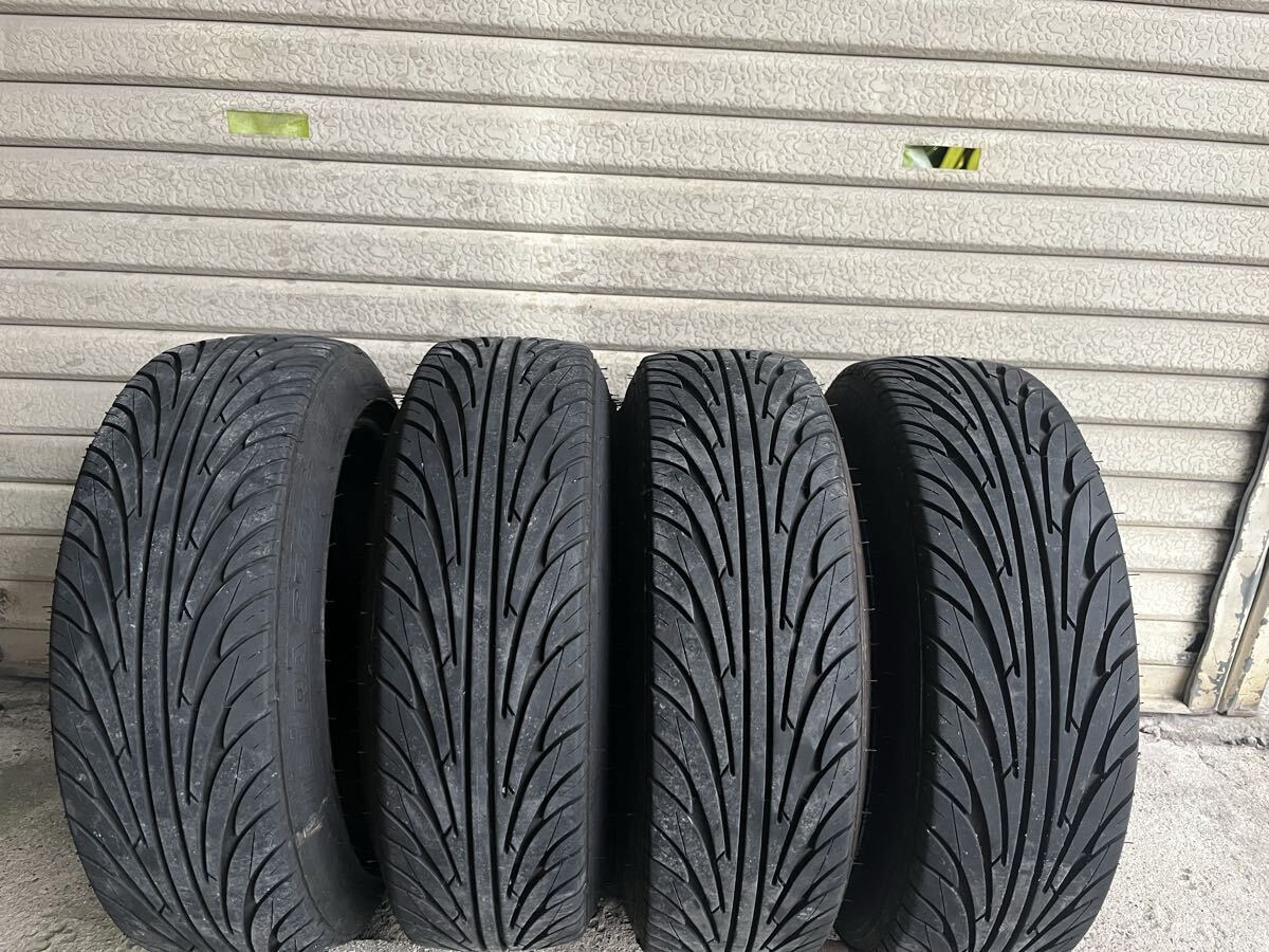 nankang ultrasports ナンカン 155/55r14 4本 バリ溝 軽自動車 アルトワークス ミラ_画像1