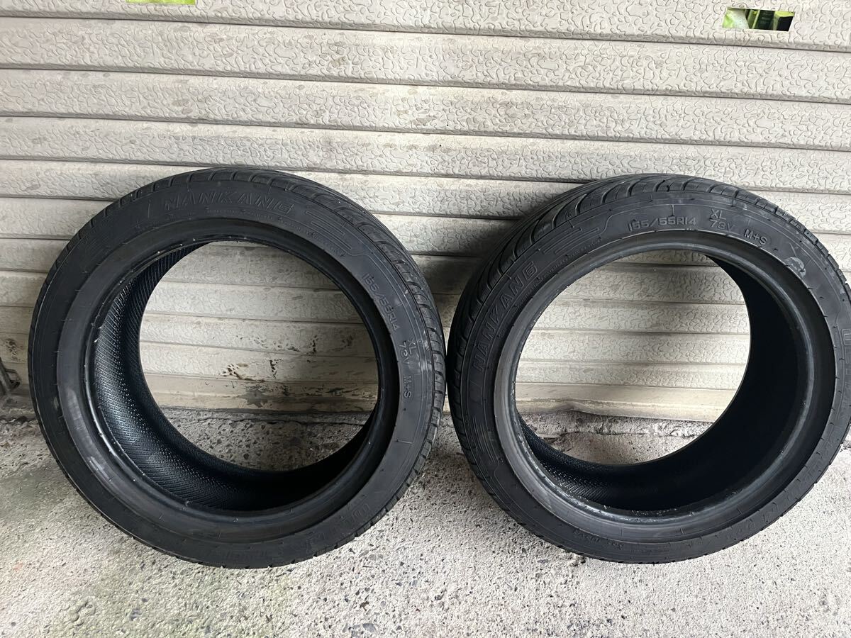 nankang ultrasports ナンカン 155/55r14 4本 バリ溝 軽自動車 アルトワークス ミラ_画像3