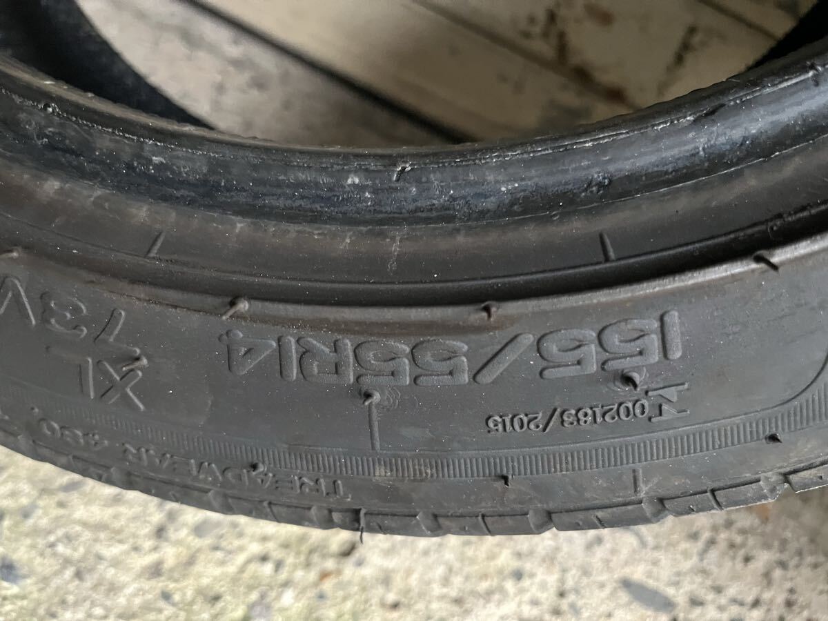 nankang ultrasports ナンカン 155/55r14 4本 バリ溝 軽自動車 アルトワークス ミラ_画像7