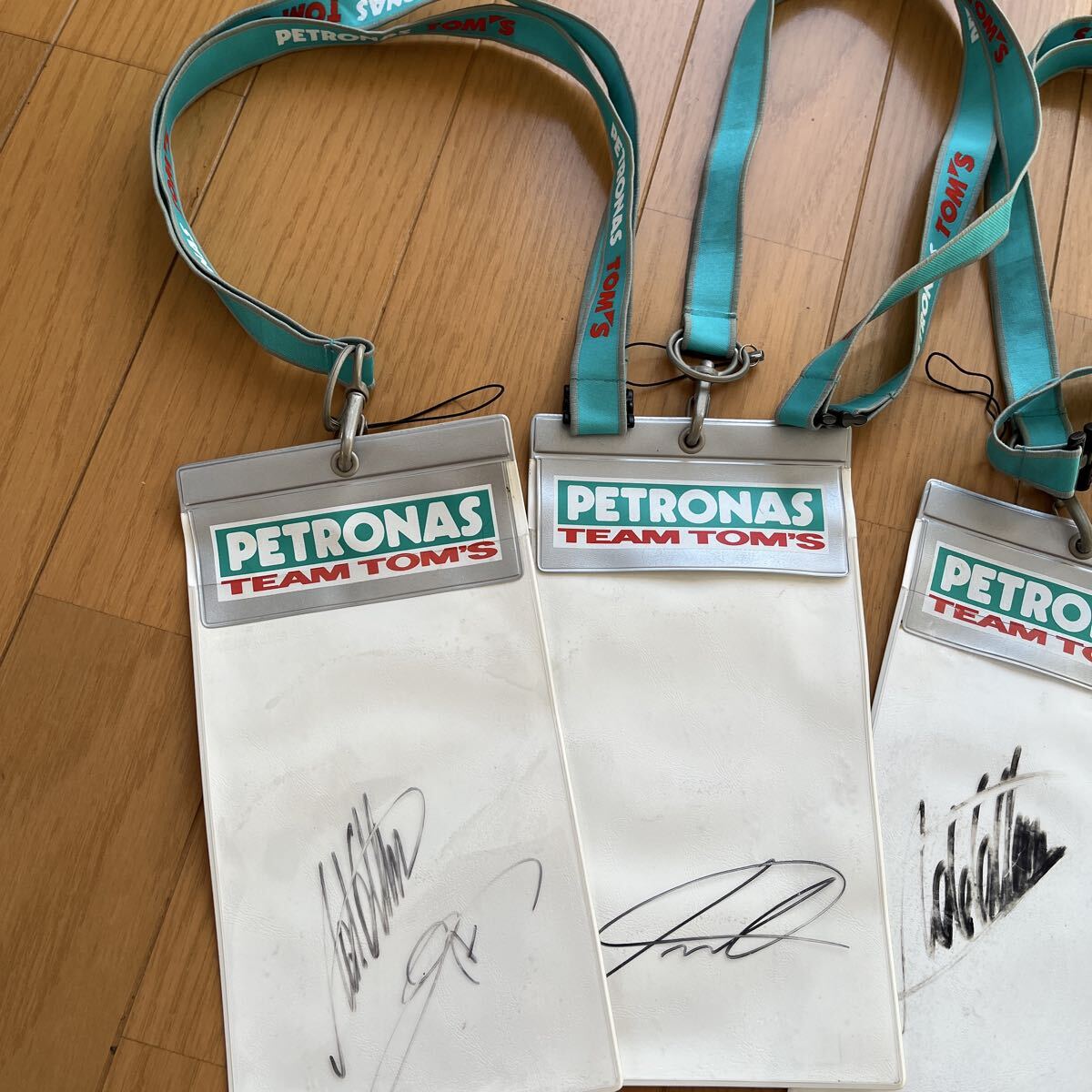 スーパーGT ペトロナストムス　パスケース4個セット ネックストラップカードホルダー_画像3