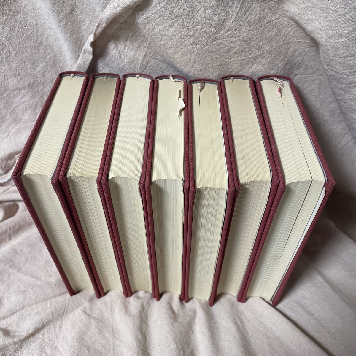 梅崎春生全集　全7巻揃　2－7巻に月報付　昭和41年－42年　新潮社_画像5