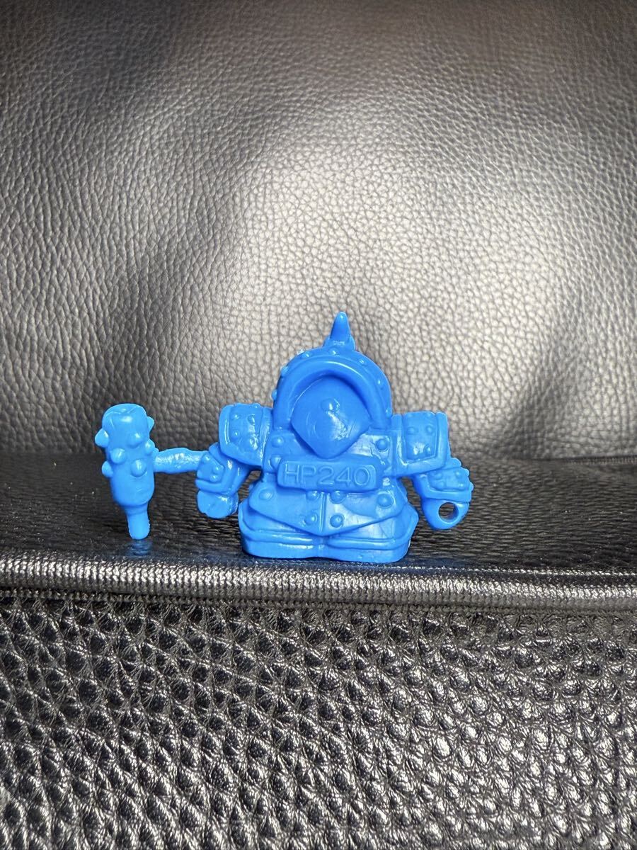 217 未切り【戦士アッシマー】【伝説の巨人】【青色】ガン消し ガシャポン戦士SD ガンダム 外伝 SDガンダム_画像3