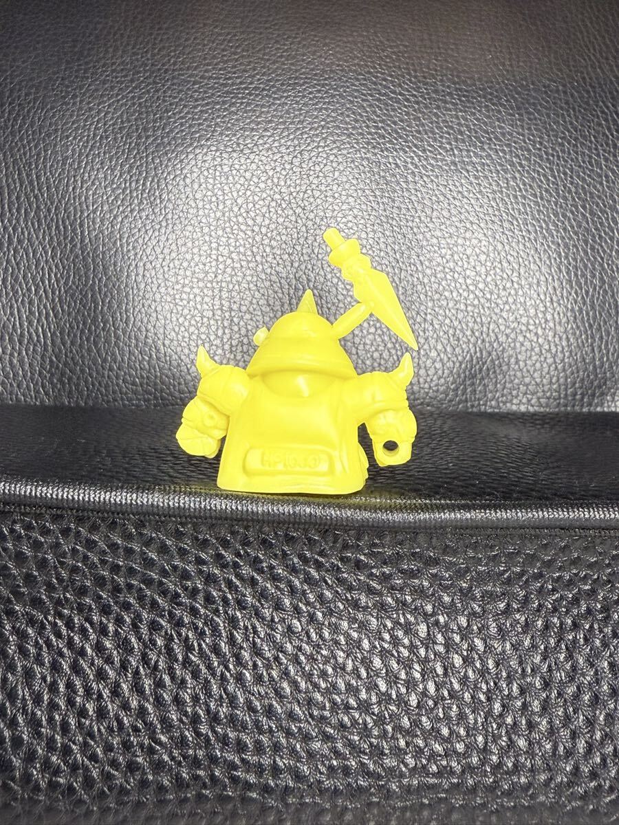 232 未切り【騎士Rジャジャ】【光の騎士】【黄色】ガン消し ガシャポン戦士SD ガンダム 外伝 SDガンダム_画像3