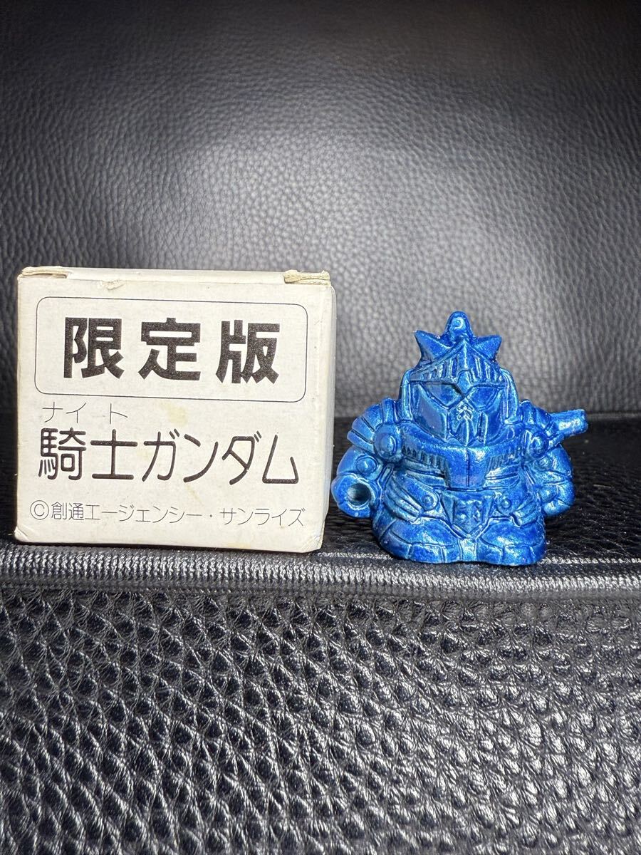 250-2 未切り【限定ダイキャスト騎士ガンダム】【ラクロアの勇者】【青色】ガン消し ガシャポン戦士SD ガンダム 外伝 SDガンダム_画像1
