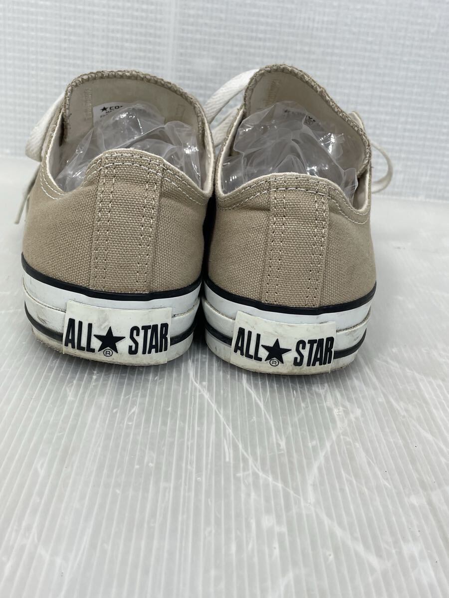 【中古・保管品】converse コンバース オールスター キャンバススニーカー ベージュ 24cm 24センチ ALL STAR ローカットスニーカー_画像5