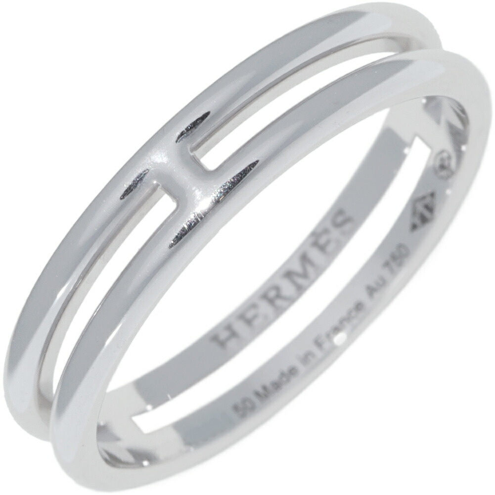 エルメス 指輪 K18WG アリアンヌリング H119834B 00050_画像1