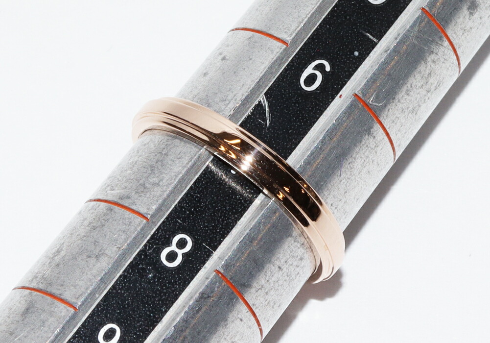 カルティエ 指輪 K18PG ダムール ウェディングリング 幅2.5ミリ B40937_画像2