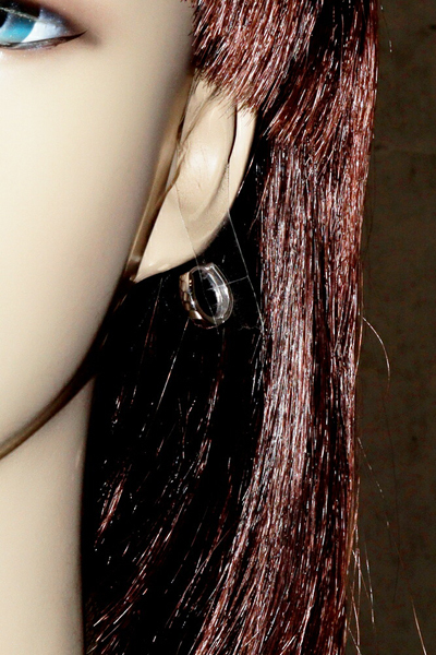 ピアス K18WG フープピアス_画像2