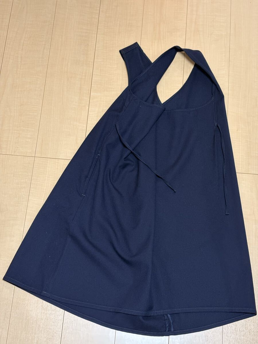 AW FWK ENGINEERED GARMENTS ラップワンピース 秋冬 エンジニアードガーメンツ レディス サイズ1 ネイビー_画像6