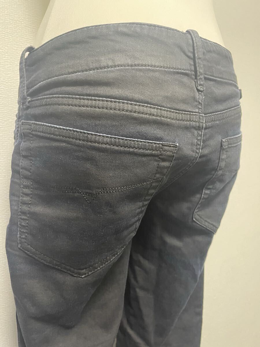 DIESEL ディーゼル スキニー パンツ ストレッチ スキニー 黒 ブラック サイズ29_画像4