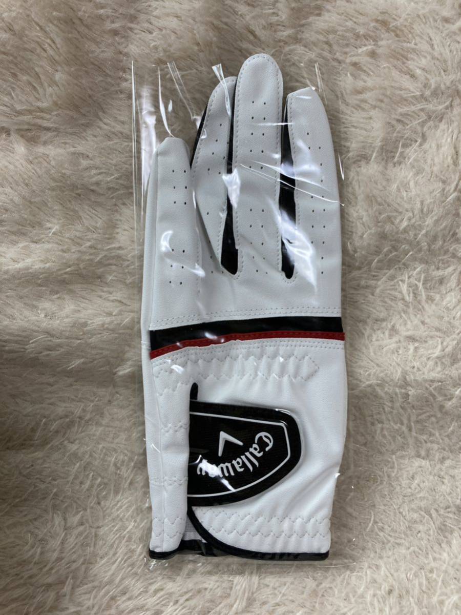 まとめ買いでお得に 新品　Callaway Warbird Gloveキャロウェイ ゴルフグローブ ウォーバード サイズ21 左5枚_画像2