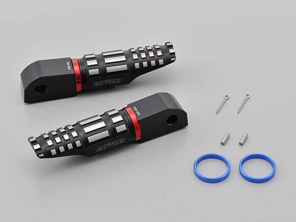 デイトナ DAYTONA PREMIUM ZONE アルミビレットステップバー パッセンジャー側ステップセット 【PZP-05】 YAMAHA車用 96575_画像1