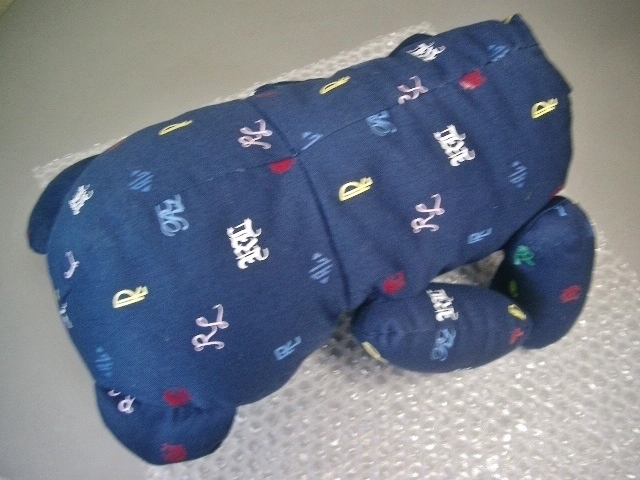 送料込み　未使用　ＰＯＬＯ　ＧＯＬＦ　ラルフ・ローレン　プリント柄　ドール人形　４６０対応　紺カラフル色　１Ｗ用カバー_画像8