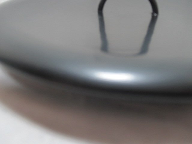 K462【茶道具/茶道・茶器 】水指 蓋(ぶた)替蓋(かえぶた)蓋4,8寸 水指の蓋 茶会/茶席/茶事_画像4