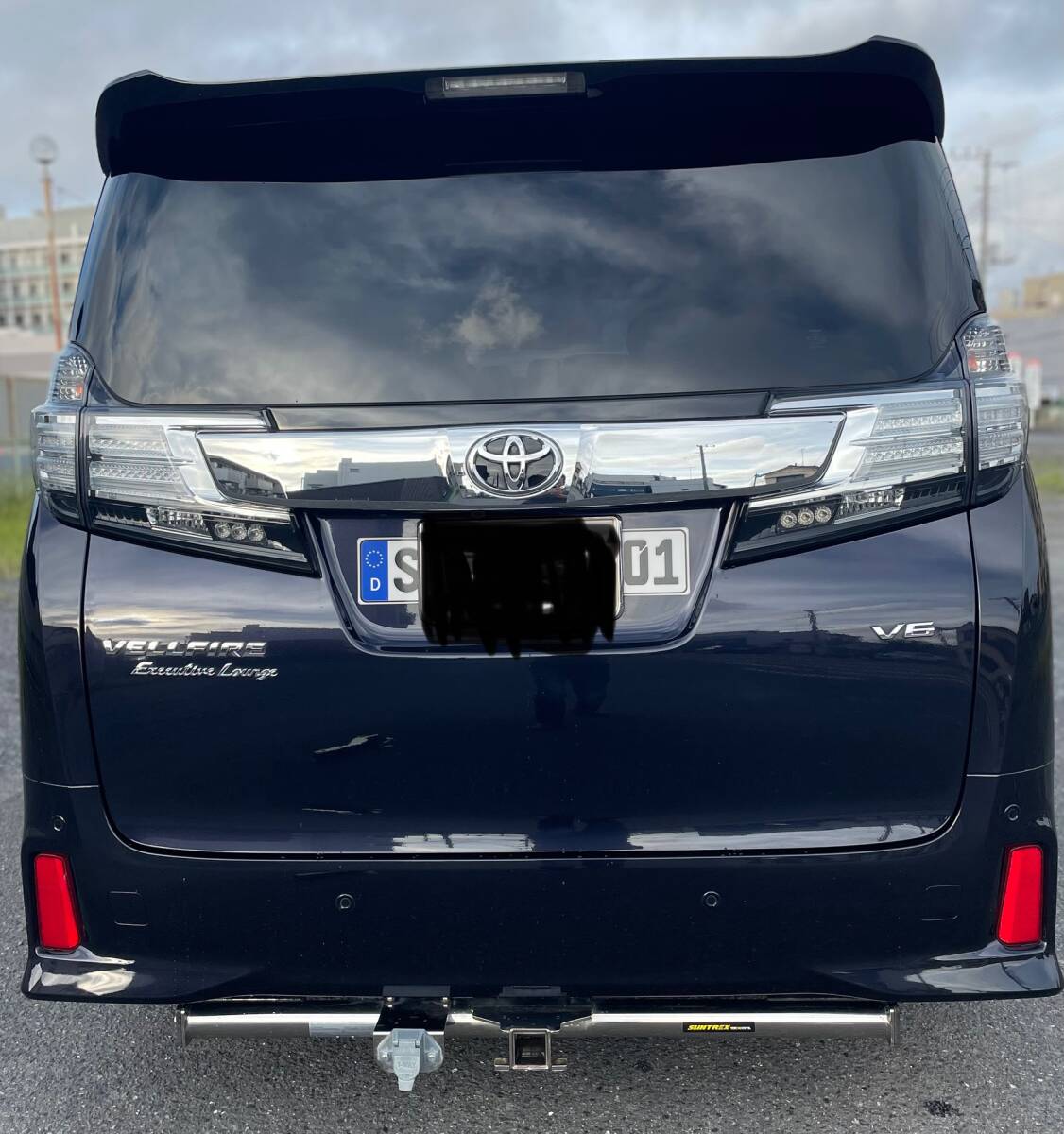1円スタート売切 法人ワンオーナー シャッター付ガレージ保管 手洗いワックス洗車 リップスポイラー サントレックスヒッチメンバ 950登録 