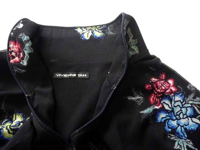 VIVIENNE TAM ヴィヴィアンタム　ワンピース　サイズ０　パワーネット　半袖_画像10