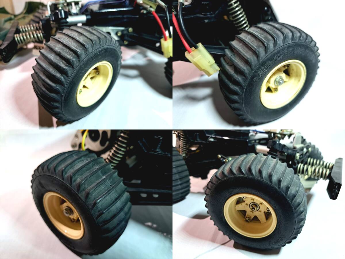★TAMIYA RCC WILD WILLY Willys M38 前期型★ワイルドウィリー/ワイルドウィリスM38★当時もの1/10電動ラジコンカー★プロポ★ジャンク★_画像8