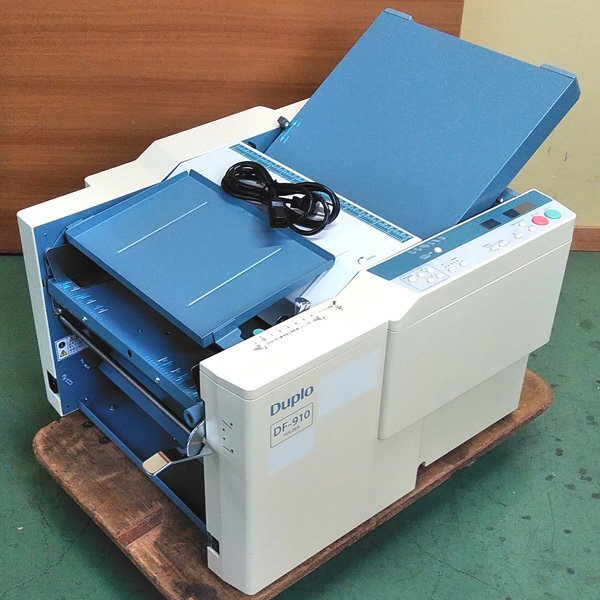 ☆Duplo/デュプロ 紙折機 DF-910 【訳あり】【YouTube動画あり】_画像1