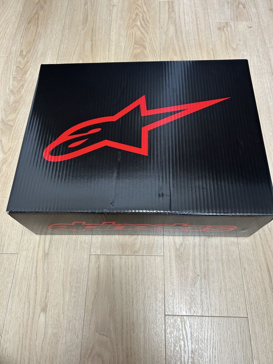 【新品】ALPINESTARS SMX PLUS V2 BOOTS BLACK WHITE RED FLUO_画像8