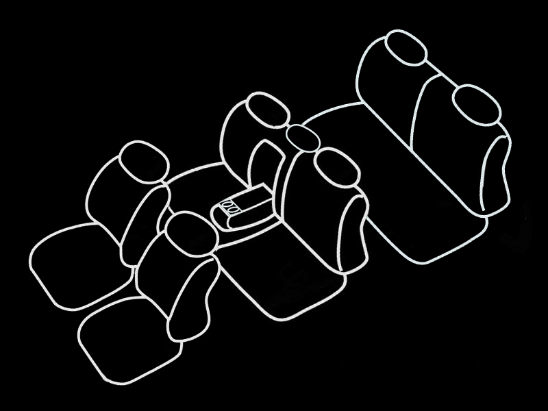 【送料無料】シートカバー STD CX-8 KG2P / KG5P H29.12~ 7人乗り エムライン_画像4