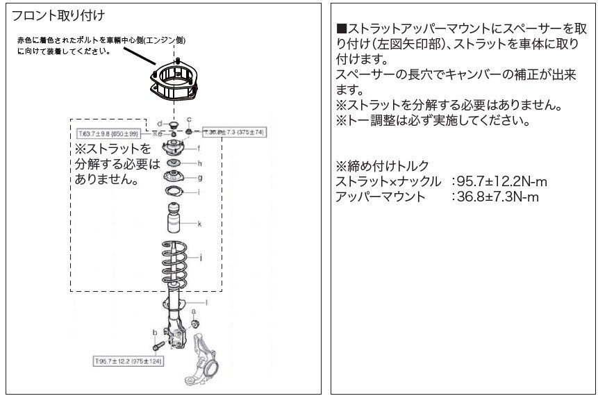 ダイハツ アトレーワゴン,ハイゼットカーゴ(デッキバン含) S700,710# 2/4WD リフトアップキット シルクロード 825-AA3 車高アップ_画像3