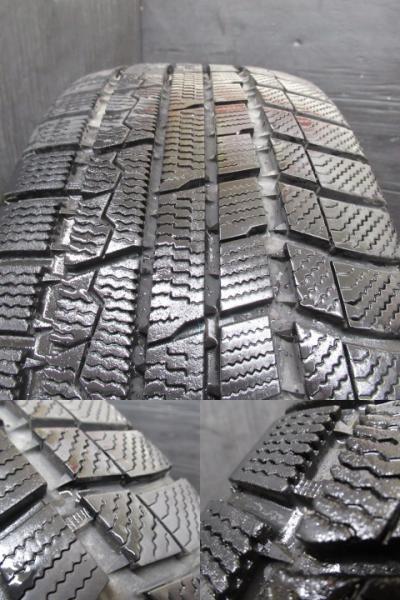 4本 アルファード ヴェルファイア エルグランド 中古スタッドレスタイヤ 215/65R16 トーヨー ウィンタートランパス TX 中古タイヤ 16インチ_画像9