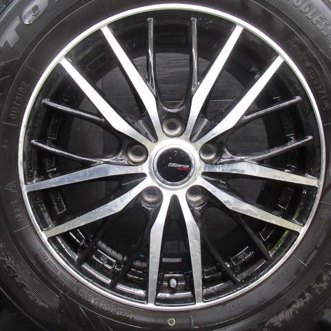 4本 アルファード ヴェルファイア エルグランド 中古スタッドレスタイヤ 215/65R16 トーヨー ウィンタートランパス TX 中古タイヤ 16インチ_画像3