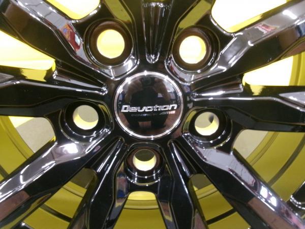 スタッドレス 225/65R17 現行 40系 アルファード 新品 DEVOTION D5 17インチ 6.5J +40 5H120 新品 ブリヂストン ブリザック DM-V3 冬_画像4
