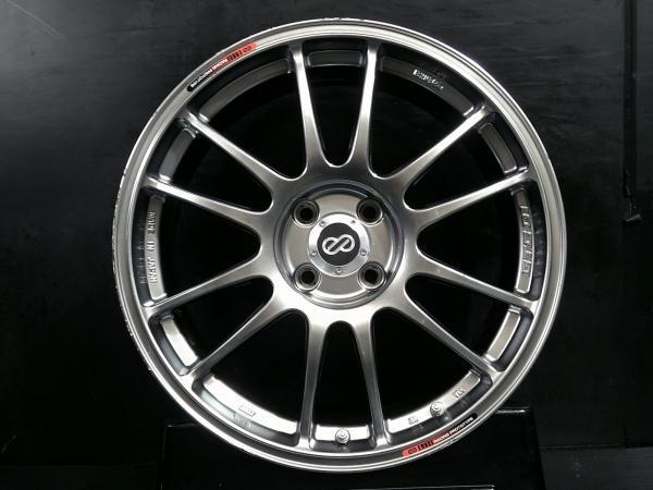 中古ホイール ENKEI エンケイ GTC01 7J-17 4H100 +38 4本セット アルミ 単品 コンパクトカー オーラ ヤリス デミオ 白河_画像8