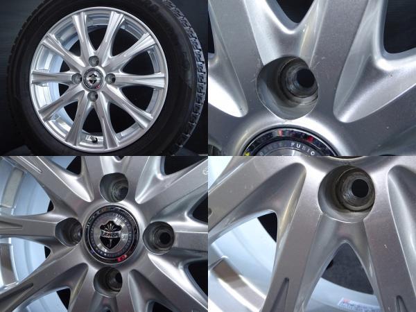 スタッドレス 4本 175/65R15 アクア キューブ フィット ポルテ スイフト ヨコハマ アイスガード 15インチ 冬タイヤ ホイールセット 菰 フィ_画像8