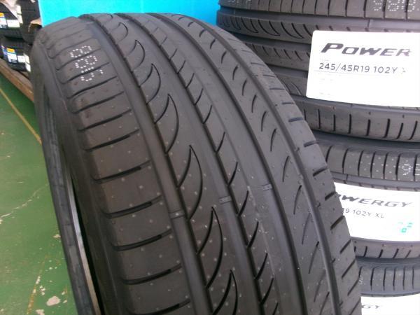 ◆2025年製新品夏タイヤ4本セット◆ピレリパワジー 245/45R19インチ◆レクサスLSベンツVクラスアウディA6など PIRELLI POWERGY 江田_画像3