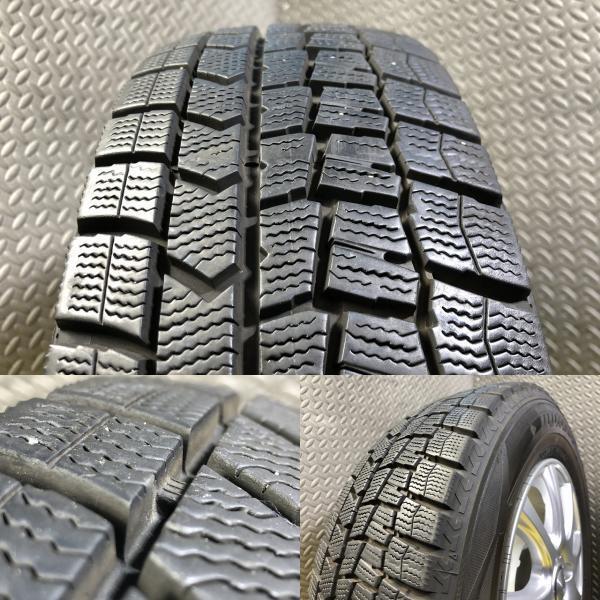 【2022年製 中古セット】ダンロップ WINTER MAXX WM02 185/70R14 88Q 社外 DUFACT 14-5.5J +42 4H 100 フリード カローラフィールダー ノー_画像10