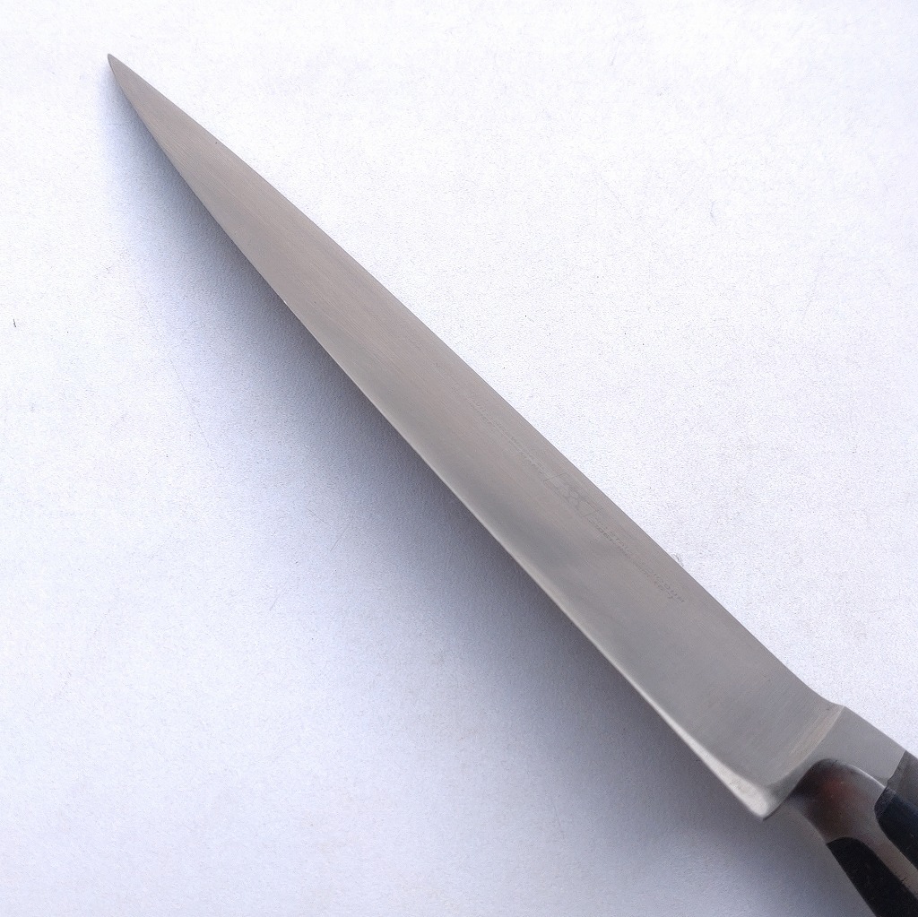 万能包丁 J.A.HENCKELS ZWILLINGWERA AG SOLINGEN GERMANY NO STAIN FRIODUR 刃長約160㎜ 洋包丁 三徳包丁 ツヴェリング ドイツ製 【4621】_画像7