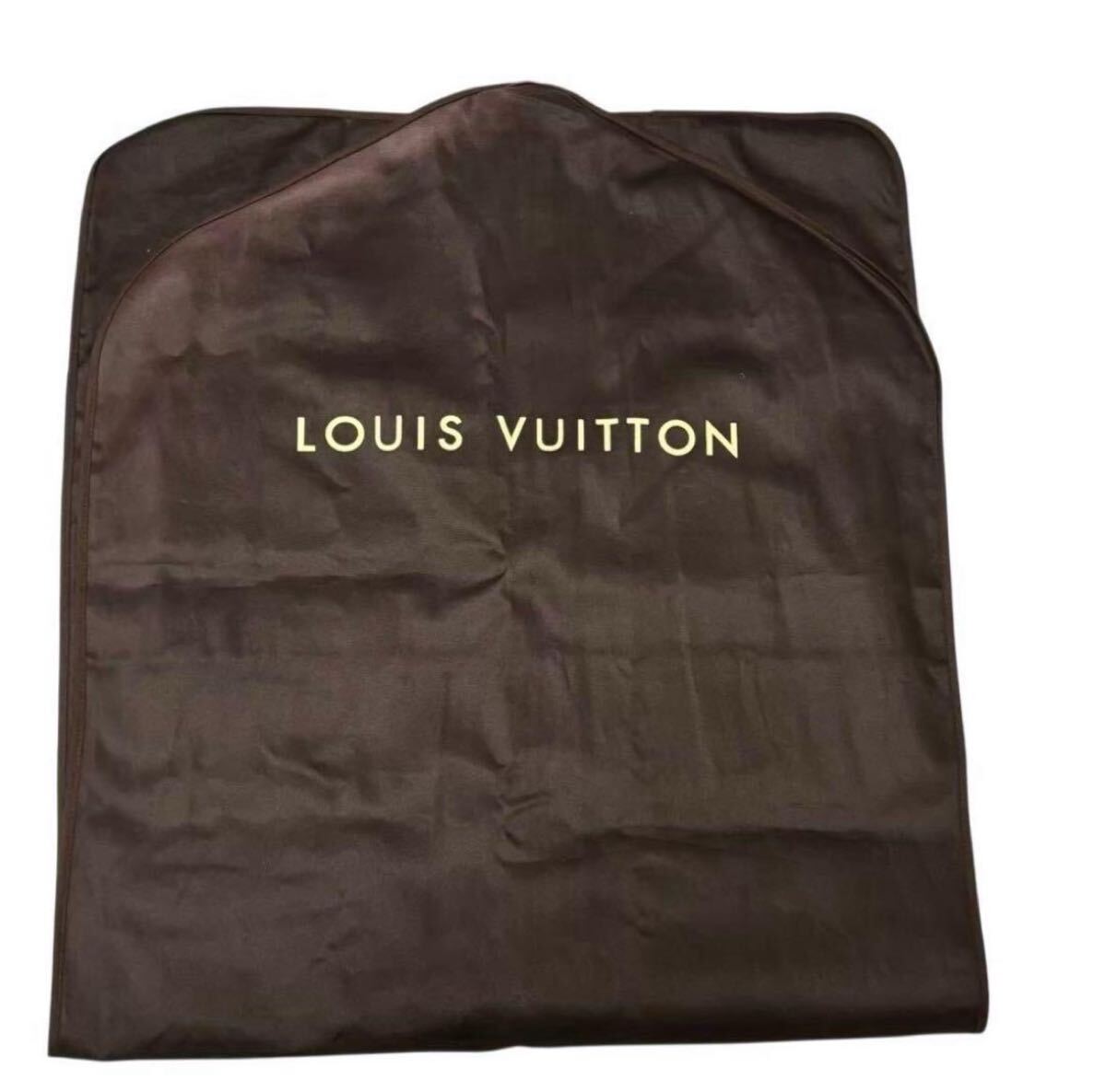 1円スタート LOUIS VUITTON ルイヴィトン 衣装カバー スーツカバー ガーメントケース 良品 ハンガーなし  スーツカバー  衣装カバー_画像2