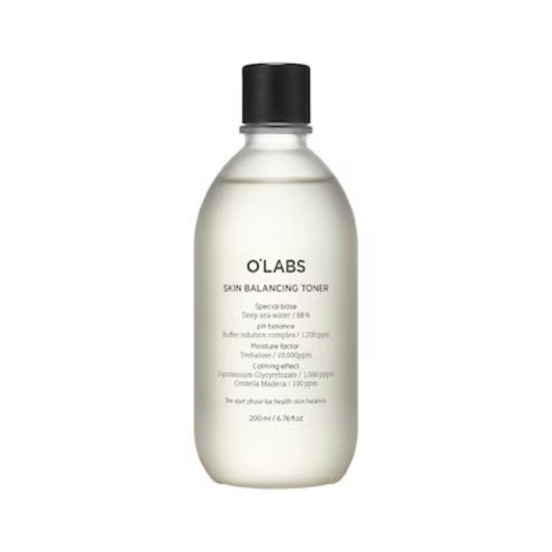 【送料無料】☆O'LABS スキンバランシングトナー 化粧水 敏感肌向け 低刺激 弱酸性 ミネラル 水分バランスケア 海洋深層水（新品・未使用）_画像1