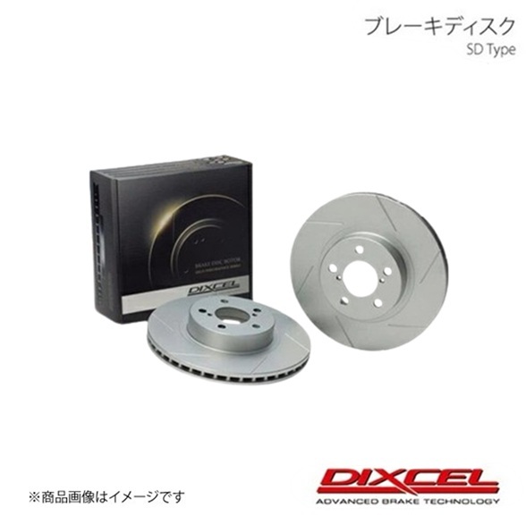 DIXCEL ディクセル ブレーキディスク SD フロント CHEVROLET CORVETTE 6.0 C6(X245) 05/02~07/10 SD1816285S_画像1