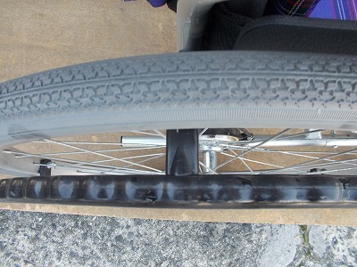 送料無料（一部地域を除く）KAWAMURA　カワムラサイクル　多機能簡易モジュール車いす 　KA822B　TS-25-1029-07_画像5