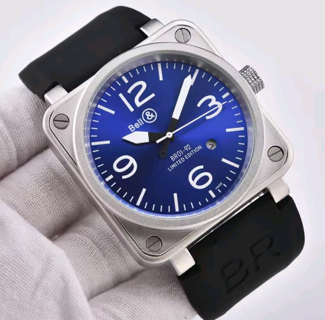 腕時計 新品 未使用品 Watch 自動巻き ステンレス シリコン 防水 耐衝撃 メンズ アナログ クロノグラフ 高級感 レトロ 日付 a6166c_画像3