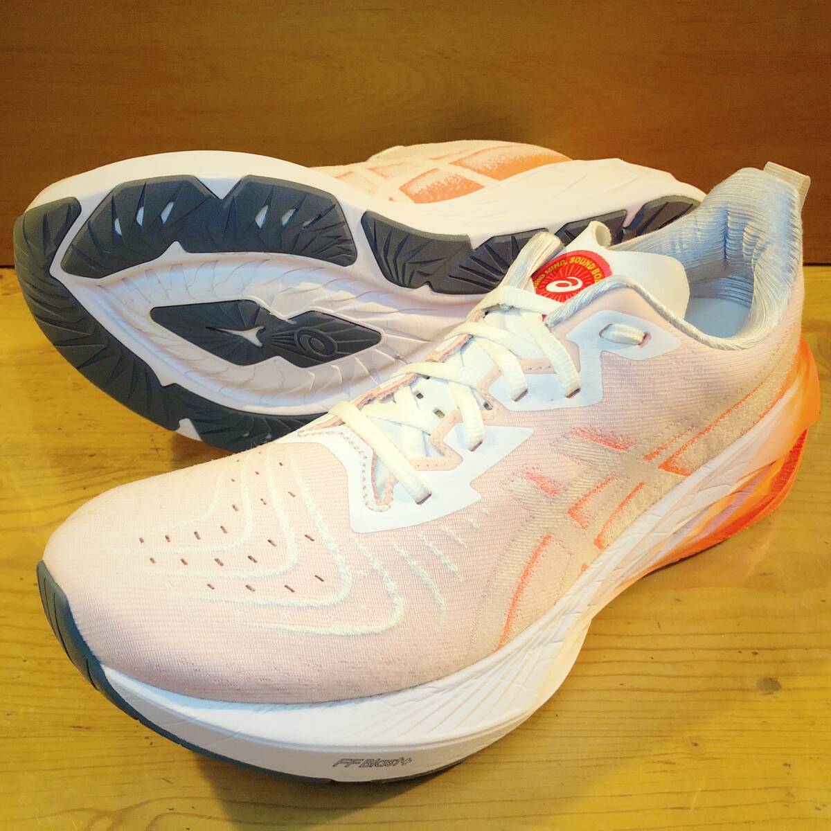 【美品／完売モデル】Asics/ Novablast 4/ 27.5 cm/ 箱根駅伝100周年モデル/ アシックス ノヴァブラスト ノバブラスト 5より高耐久_画像2