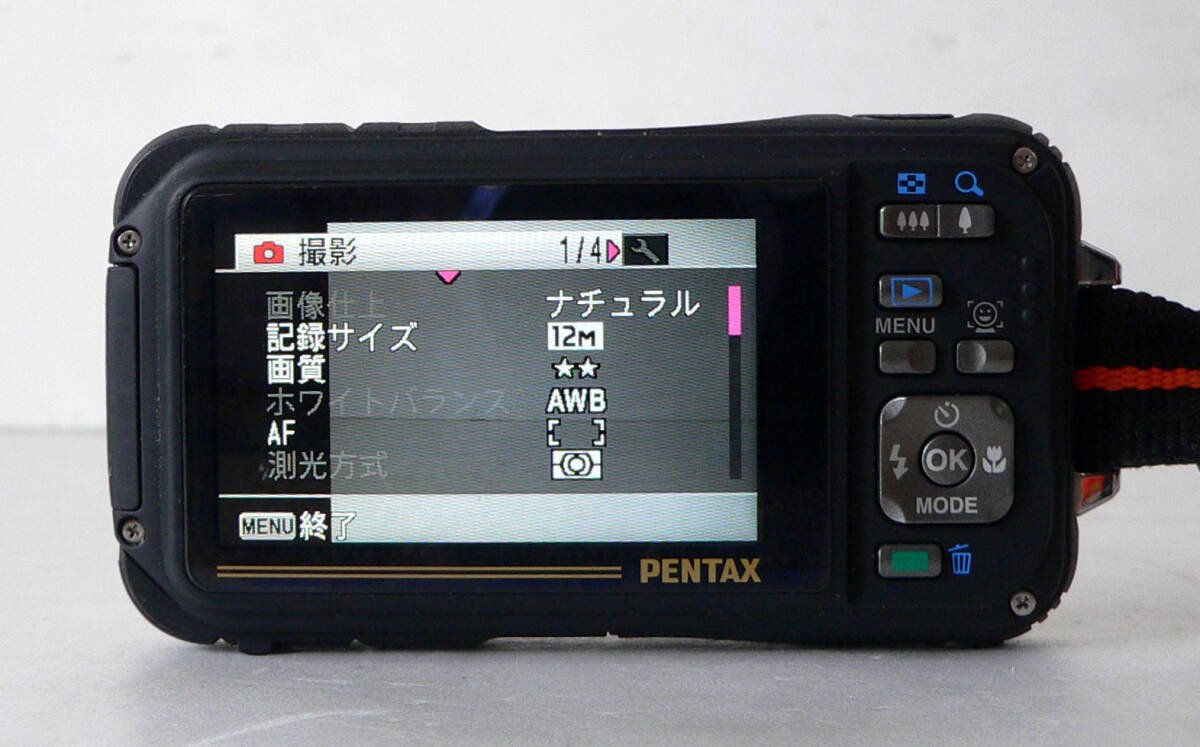 ★ 中古 / PENTAX OPTIO W90 防水 (12.1メガ) ★ _画像6