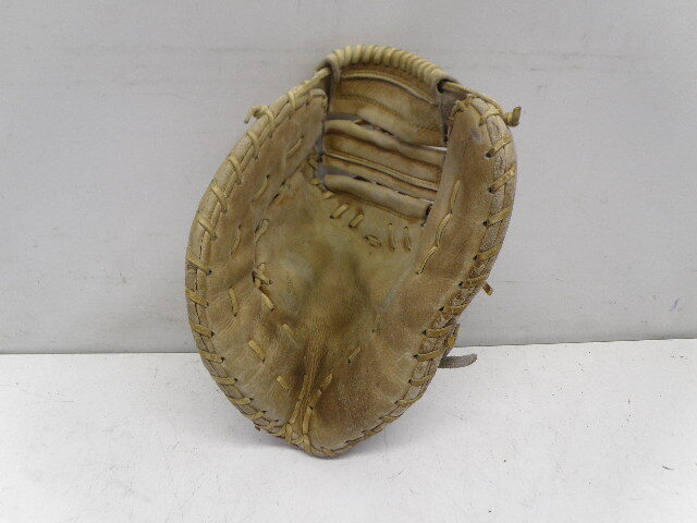 Old!MIZUNO!ミズノ!左投げ用!ファーストミット!軟式用(タン)_画像1