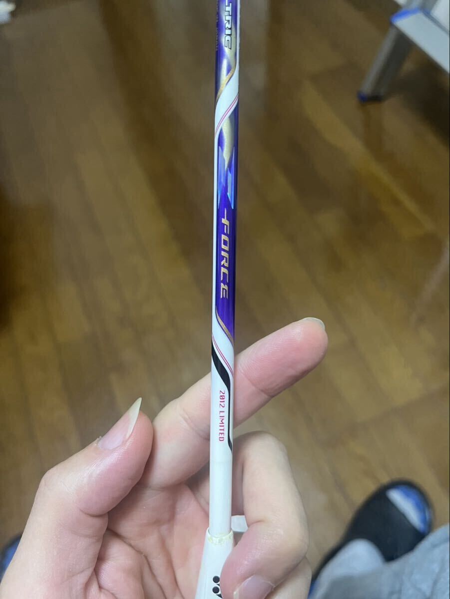 バドミントン ラケット yonex voltric zforce 2012 limited ヨネックス 希少 レア_画像6