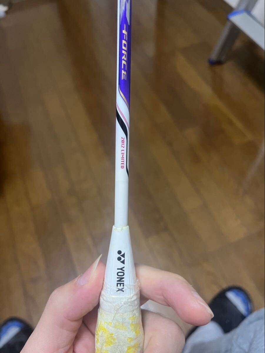 バドミントン ラケット yonex voltric zforce 2012 limited ヨネックス 希少 レア_画像7