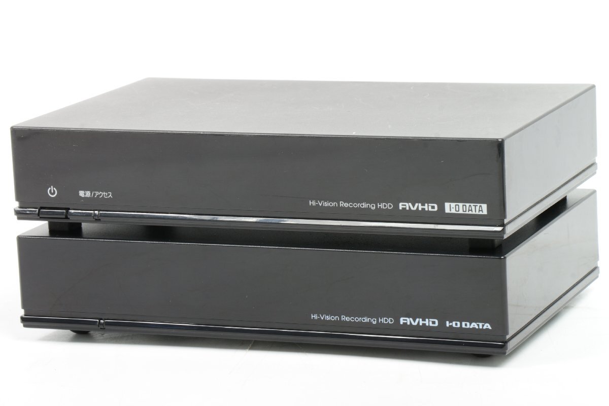 I-O DATA/アイ・オー・データ ＊ HDD ハイビジョンレコーディングハードディスク [AVHD-U2.0V] [AVHD-UT2.0] 2点セット ＊ #5301_画像1