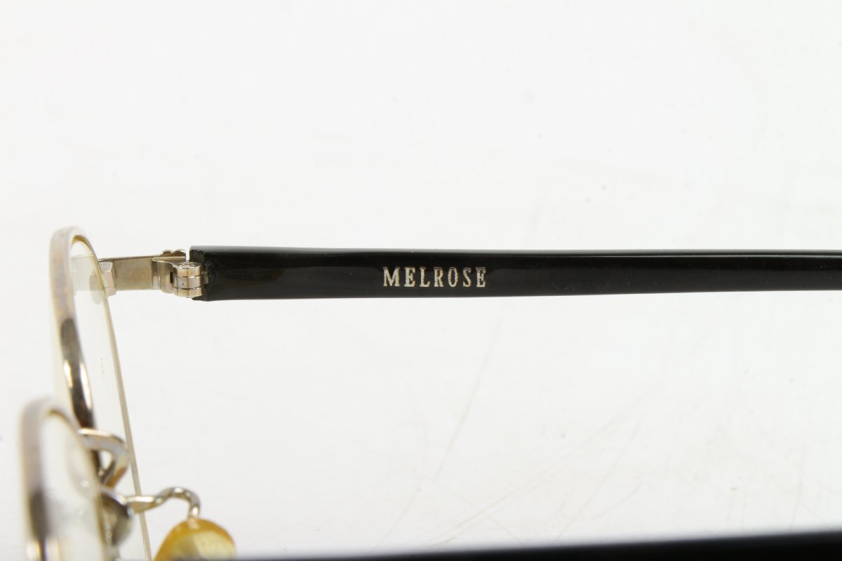 MELROSE/メルローズ ＊ クリップオン サングラス [MR-307] 50□19-140 シルバー メガネフレーム ＊ #5341_画像8