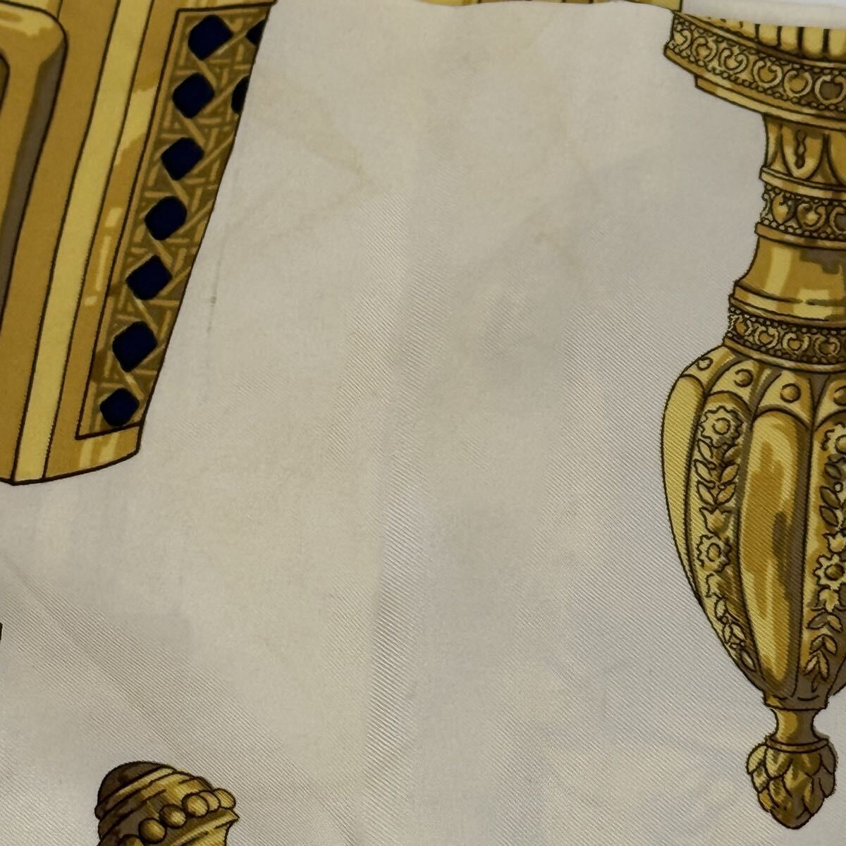 H10 エルメス HERMES スカーフ 大判スカーフ 大判 ブランド 小物 ※説明必読 ※直接引取無_画像5