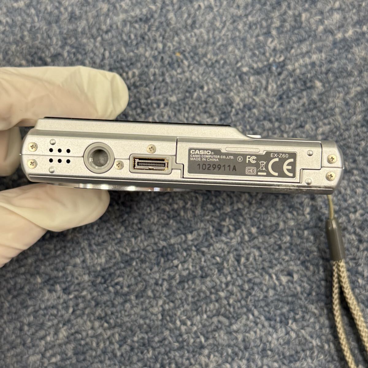 H10【1円〜スタート!通電確認済 説明必読 直接引取無】カシオ CASIO EXILIM EX-Z60 デジカメ コンパクトデジタルカメラ バッテリー付き_画像6